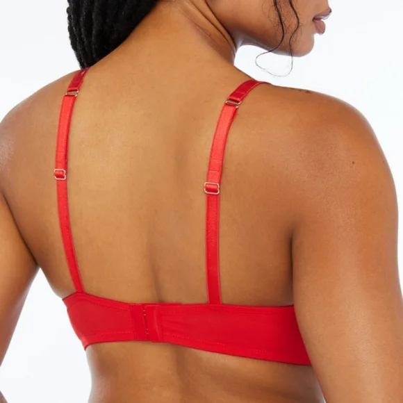 Savage X Fenty Glossy Flossy Caged Quarter Cup Bra 36C